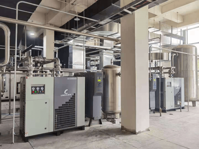 冬季如何合理使用冷干機與吸干機